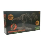 Puzzle de esqueleto de T-Rex para coleção e decoração científica.
