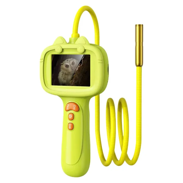 Termômetro infravermelho portátil para animais com tela LCD, ideal para medir a temperatura corporal dos seus animais rapidamente e sem contato. Perfeito para uso veterinário ou doméstico.