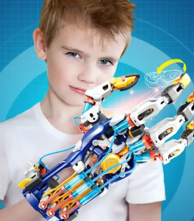 Acessório educativo robótico para crianças.