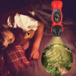 Projetor de dinossauro para quarto de criança com luz LED.