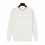 Casaco branco com motivos elétricos e texto "What part of don't you understand" para os amantes de engenharia elétrica.