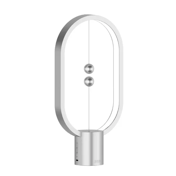 Lâmpada de mesa Dyson Pure Cool com design moderno e tecnologia de purificação de ar integrada. Perfeita para um espaço de trabalho ou uma decoração científica elegante.