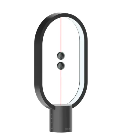 Lâmpada de mesa LED com design minimalista, ideal para um espaço de trabalho ou estudo, oferecendo uma iluminação eficaz e elegante.