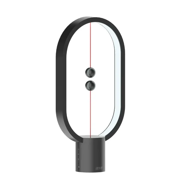 Lâmpada de mesa LED com design minimalista, ideal para um espaço de trabalho ou estudo, oferecendo uma iluminação eficaz e elegante.